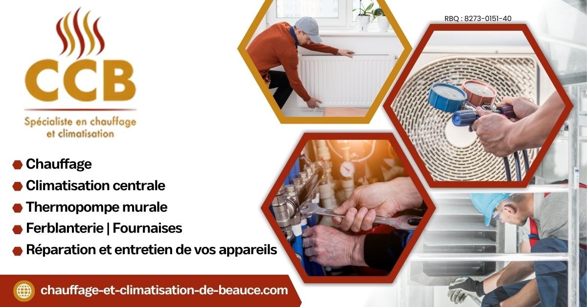 Bannière Chauffage Climatisation de Beauce